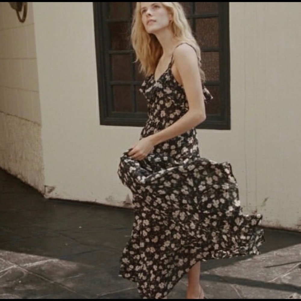Doen Whitney Dress in Anemone Floral size M - Picture 5 of 6